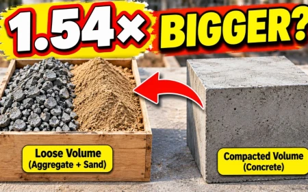 Dry Volume of Concrete Why Most Get the 1.54 Factor Wrong