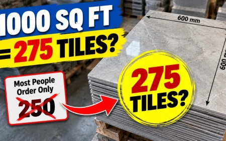 1000 Square Feet Requires How Many Tiles