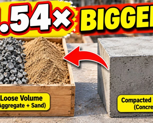 Dry Volume of Concrete Why Most Get the 1.54 Factor Wrong